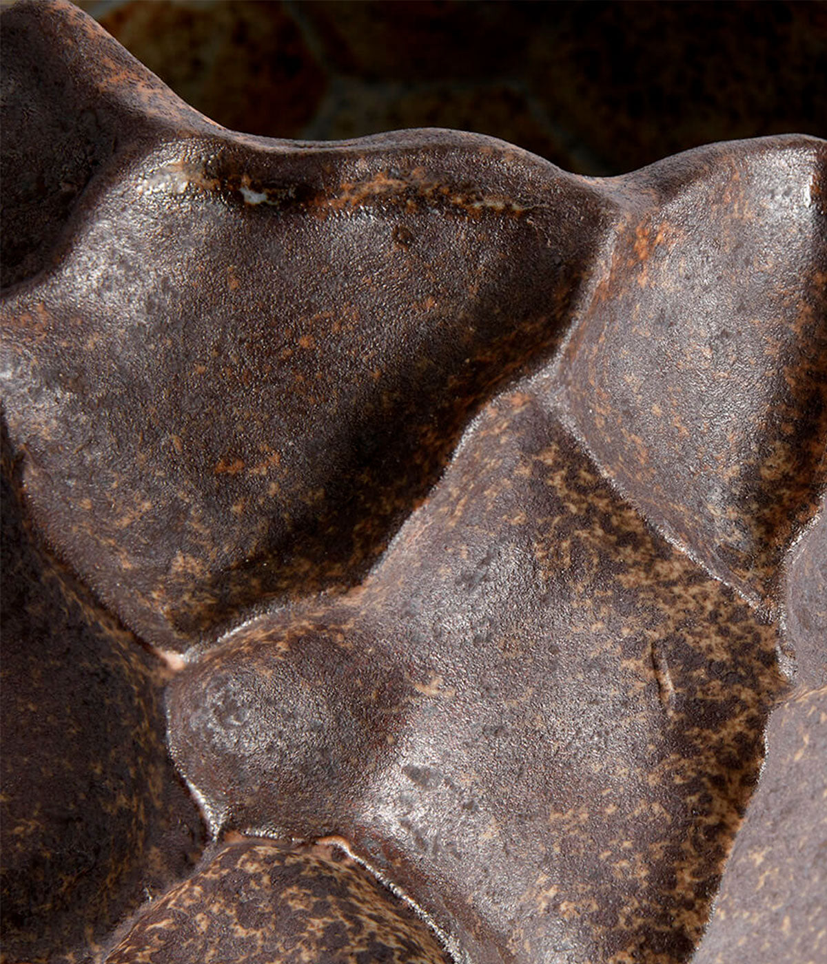 Muubs Vase Soil Chokolade