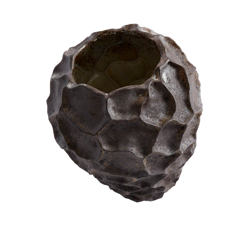 Muubs Vase Soil Chokolade