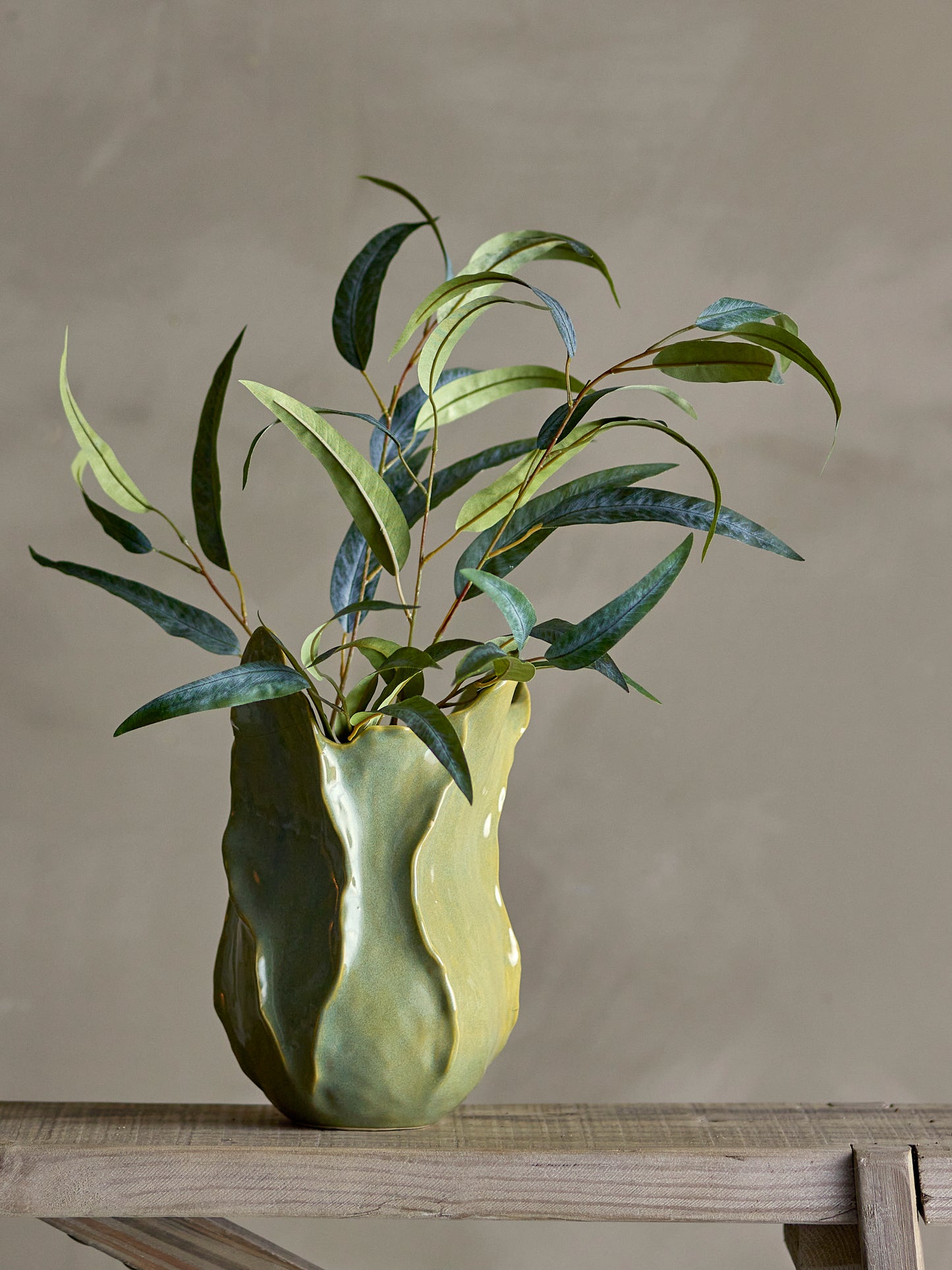 Eucalyptus Stilk, Grøn, Kunstige Blomster