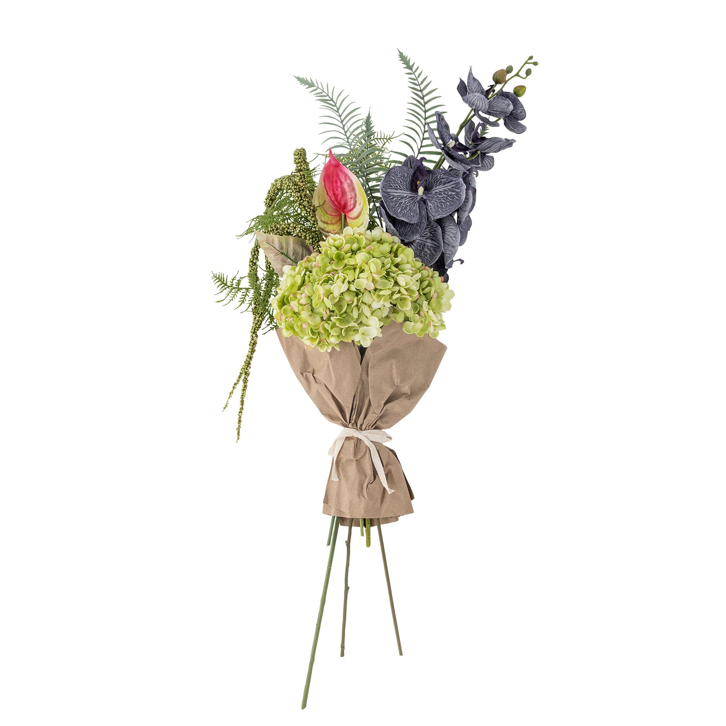 Poetry Buket, Grøn, Kunstige Blomster
