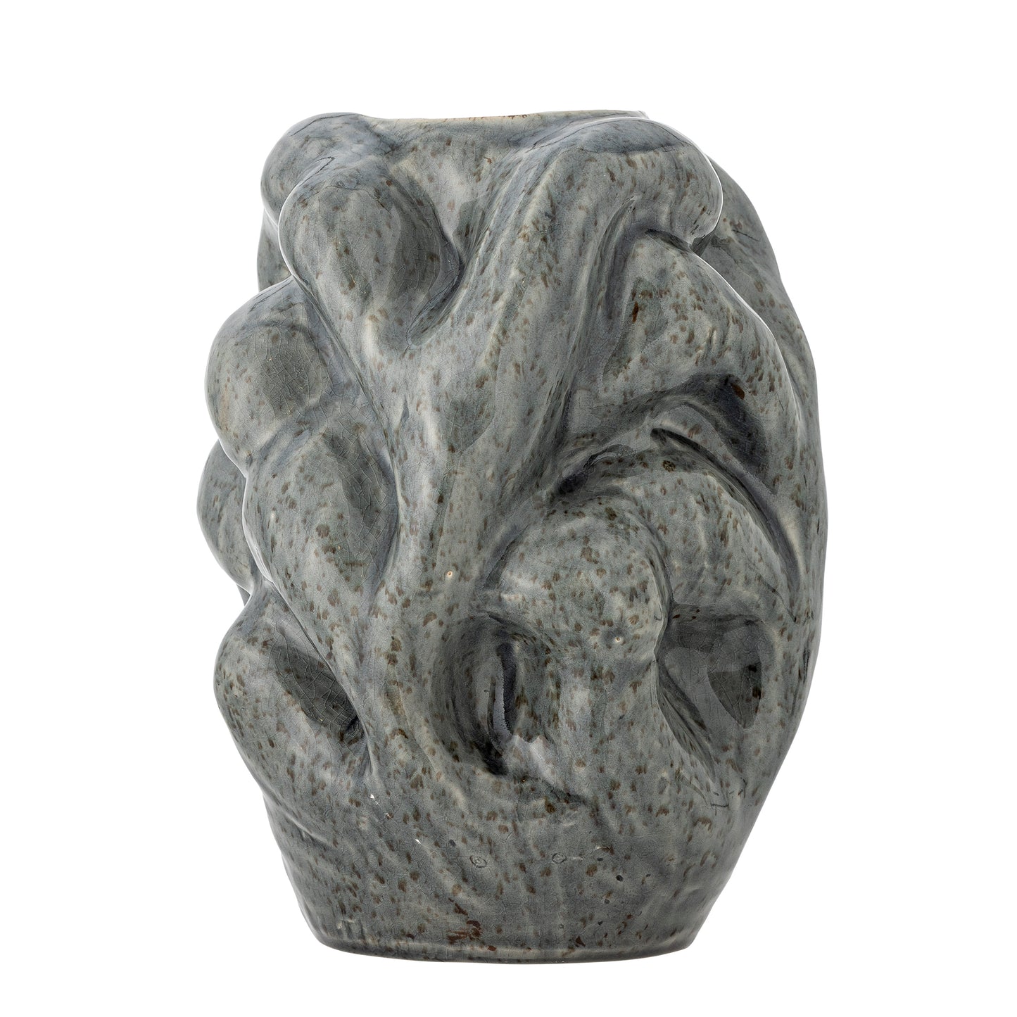 Vuelle Vase, Grå, Stentøj